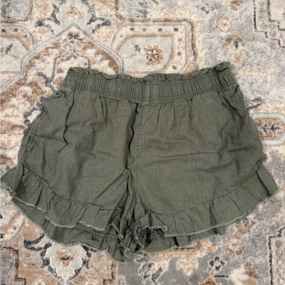 Aerie Shorts with Ruffle Hem
